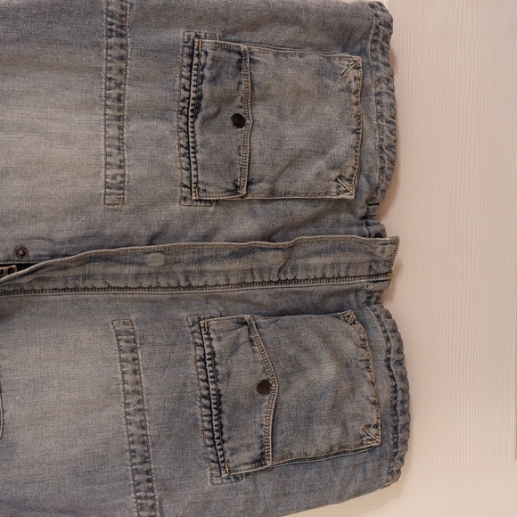 SOLD 💝3 FOR $30💝 Lucky Brand Soft Denim Vest XL - Picture 4 of 6